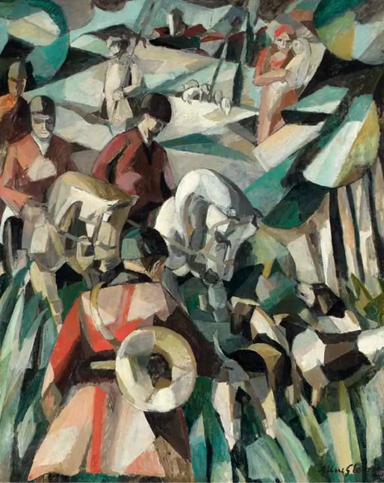 La Caza - Albert Gleizes
