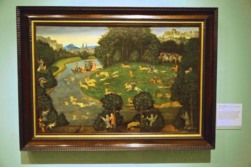 La caza del ciervo - Lucas Cranach el Viejo