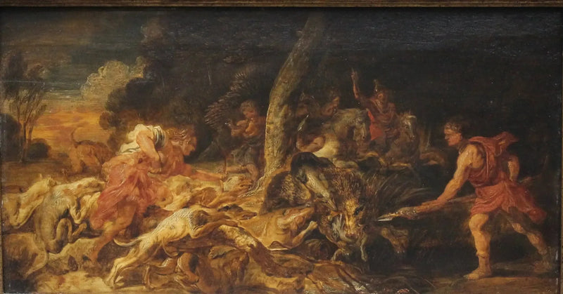 La caza del jabalí de Nueva Caledonia - Peter Paul Rubens