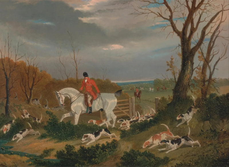 La caza en Suffolk: Hacia la cubierta cerca de Herringswell - John Frederick Herring, Sr.