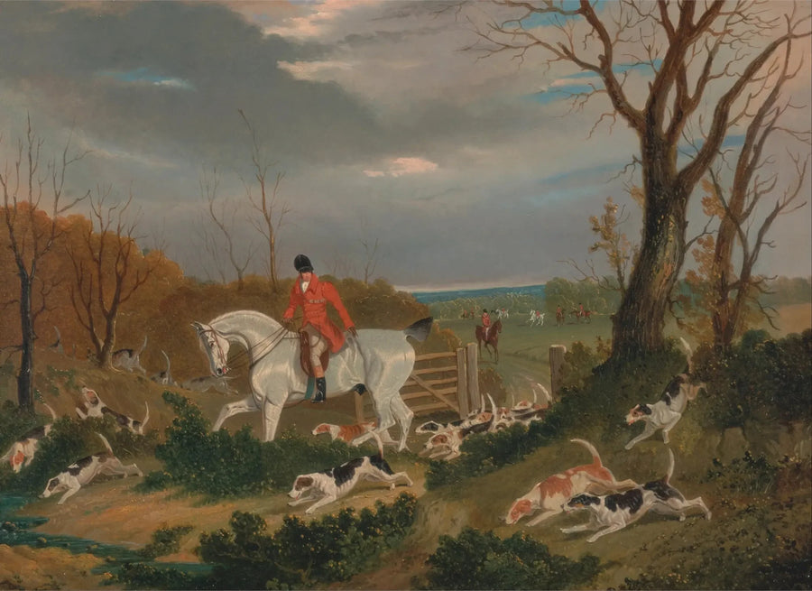 La caza en Suffolk: Hacia la cubierta cerca de Herringswell - John Frederick Herring, Sr.