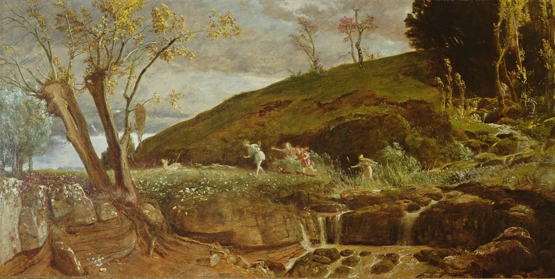 La Caza de Diana - Arnold Böcklin