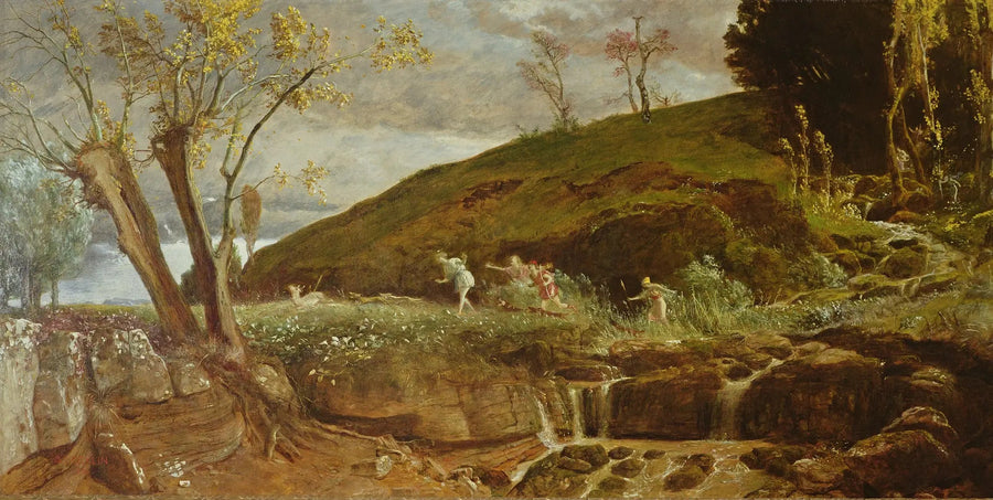 La Caza de Diana - Arnold Böcklin