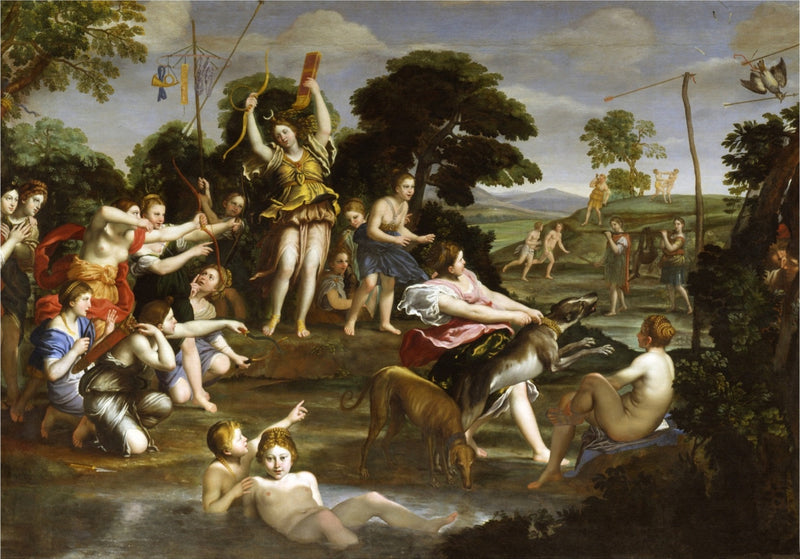 La Caza de Diana - Domenichino