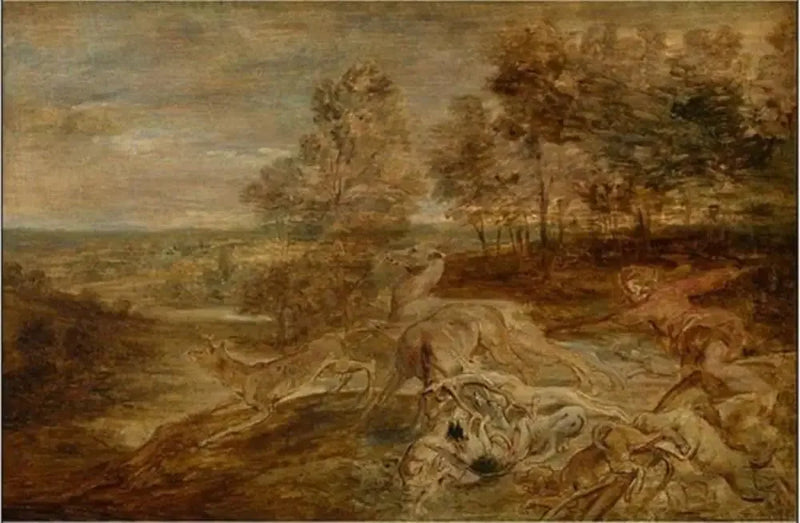La caza - Peter Paul Rubens