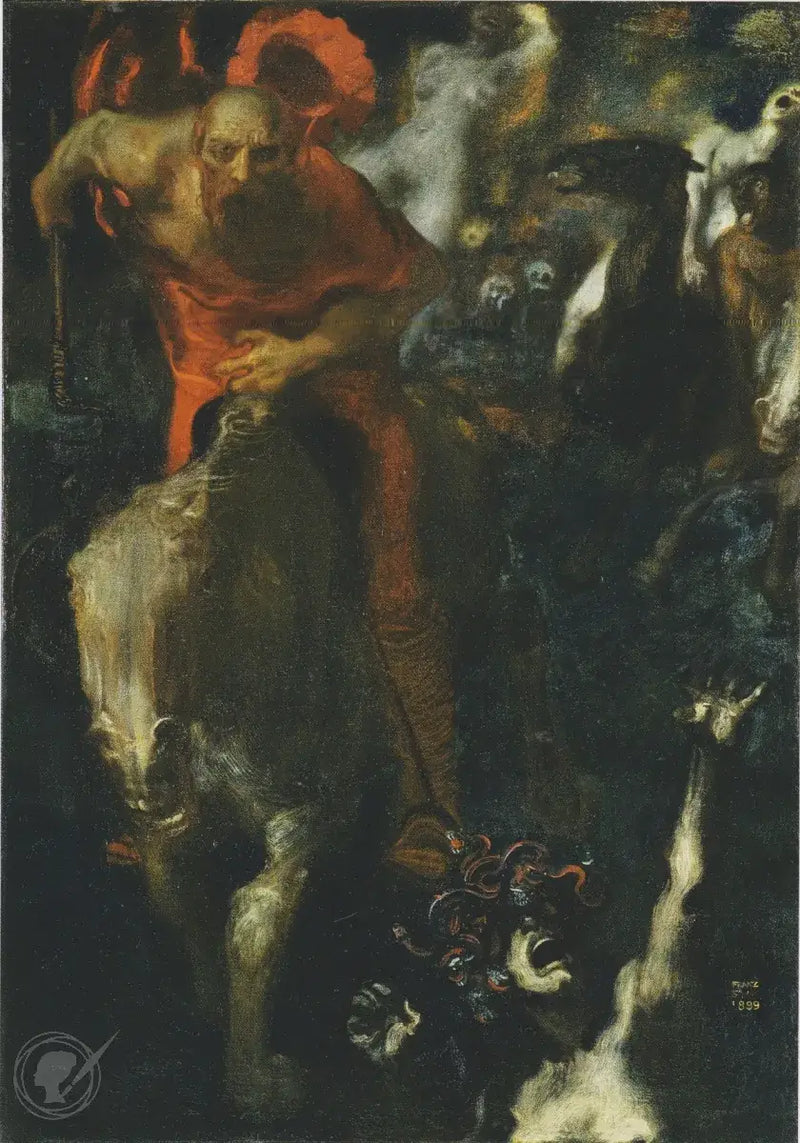 La Caza Salvaje - Franz von Stuck