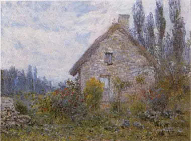 La cabaña - Claude Monet