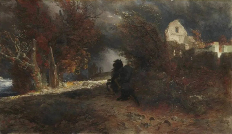 La cabalgata de la muerte - Arnold Böcklin