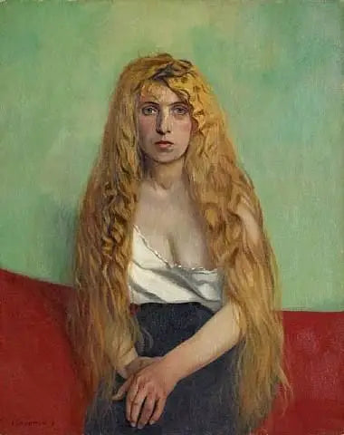 La cabellera rubia - Félix Vallotton