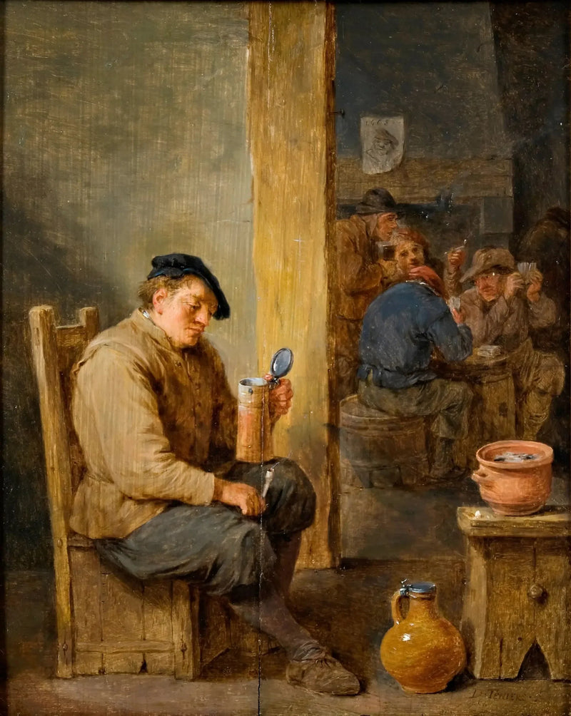 La jarra vacía - David Teniers el Joven