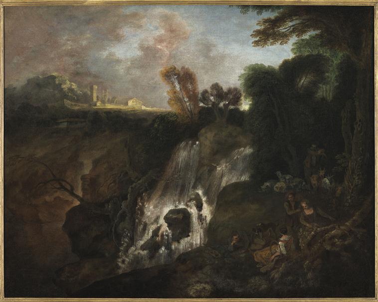 La Caída de Agua - Antoine Watteau