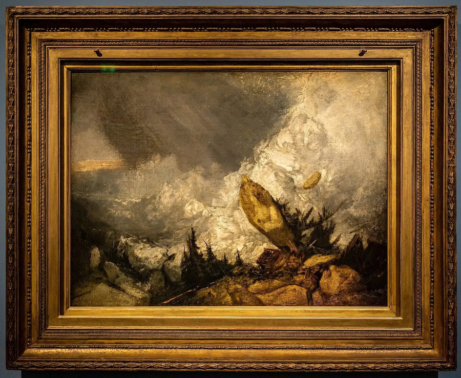 La Caída de una avalancha en los Grisons - J. M. W. Turner