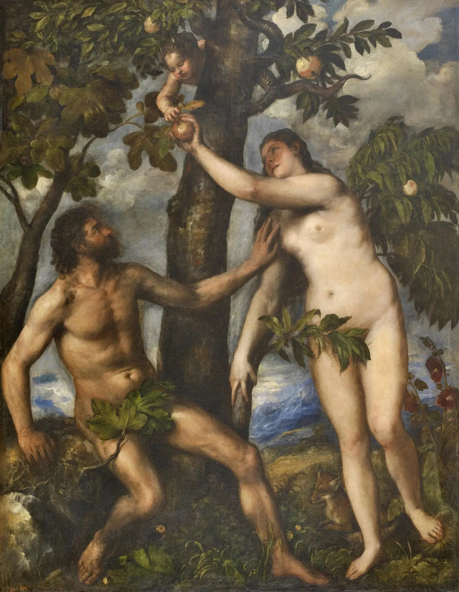 La Caída del Hombre - Tiziano