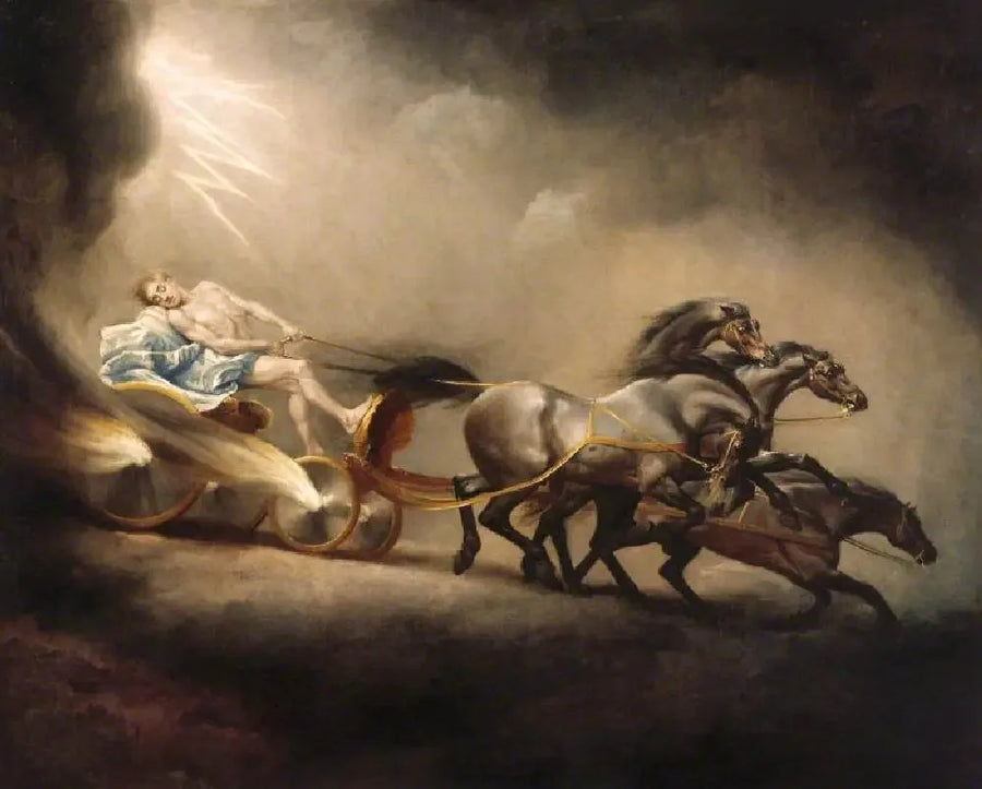 La caída de Phaéton - George Stubbs