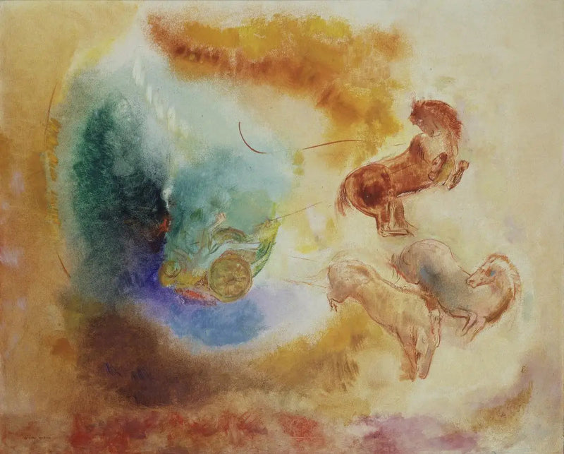 La Caída de Phaëton - Odilon Redon