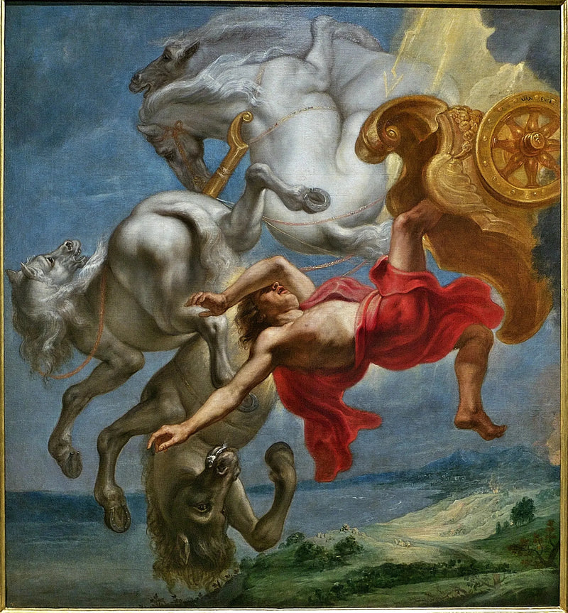La caída de Phaethon - Peter Paul Rubens