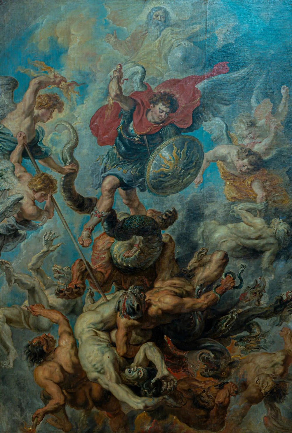 La chute des anges rebelles - Peter Paul Rubens image 1 reproduction réalisée par Alpha Reproduction