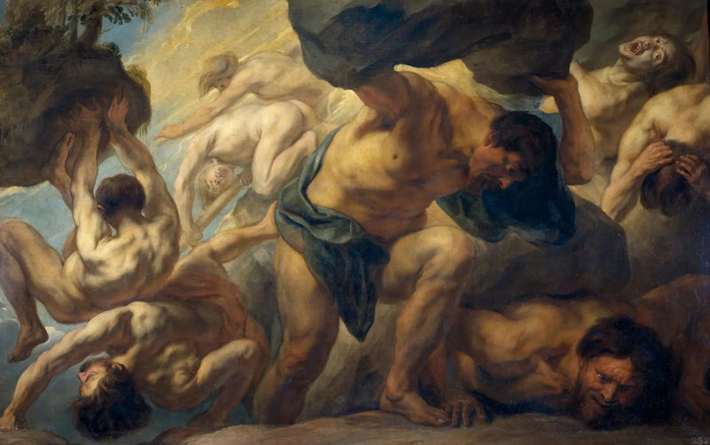 La Caída de los Gigantes - Peter Paul Rubens