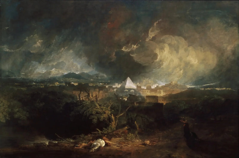 La Quinta Plaga de Egipto - J. M. W. Turner