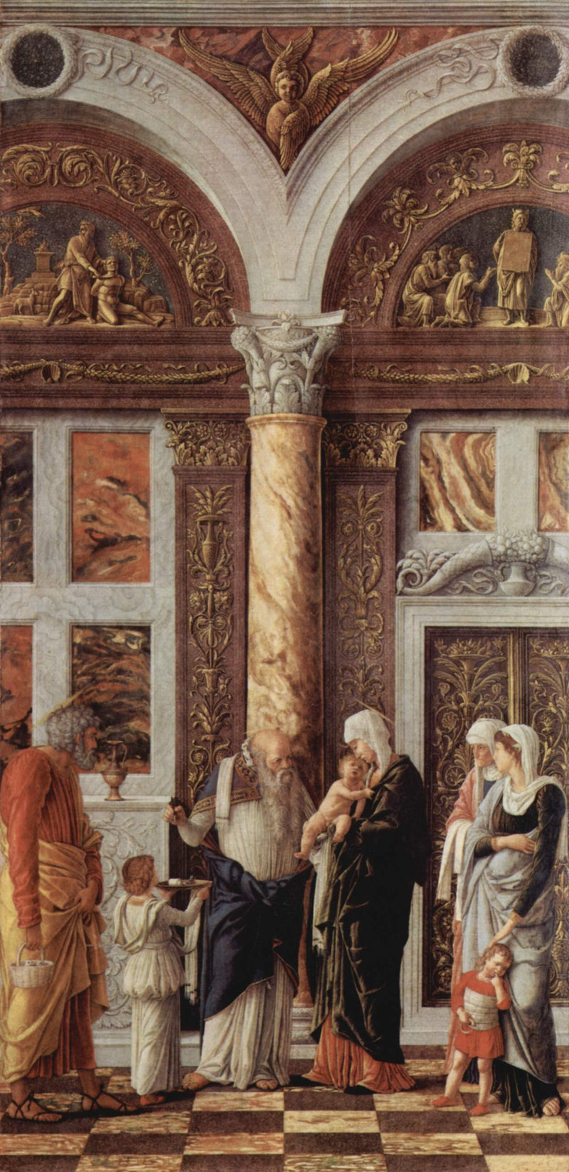 La circuncisión de Jesús - Andrea Mantegna