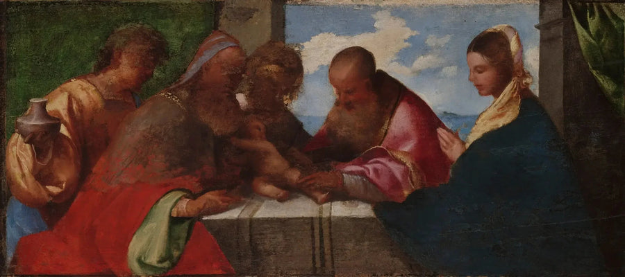 La circuncisión de Cristo - Tiziano