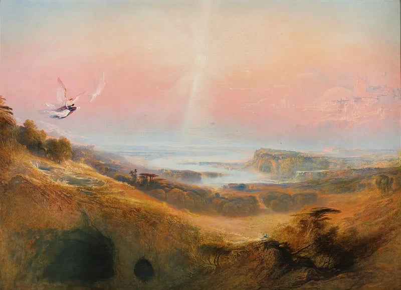 La Ciudad Celestial y el Río de la Felicidad - John Martin