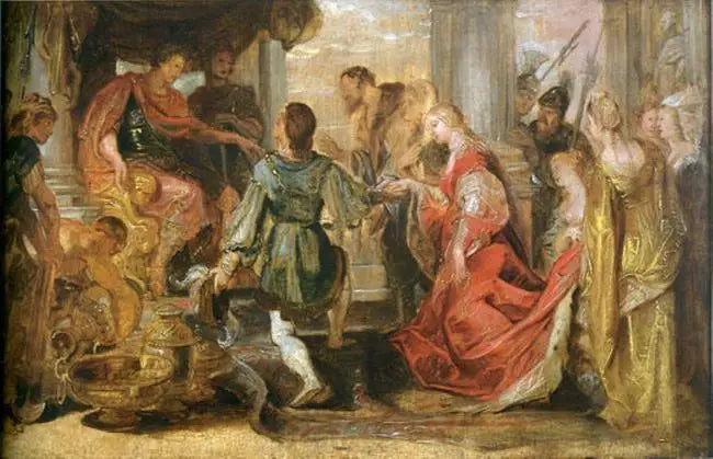 La Clemencia de Escipión - Peter Paul Rubens