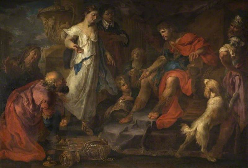La Clemencia de Escipión - Simon Vouet