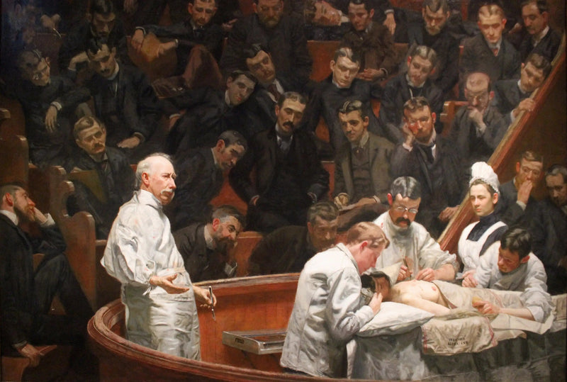 La clínica Agnew - Thomas Eakins