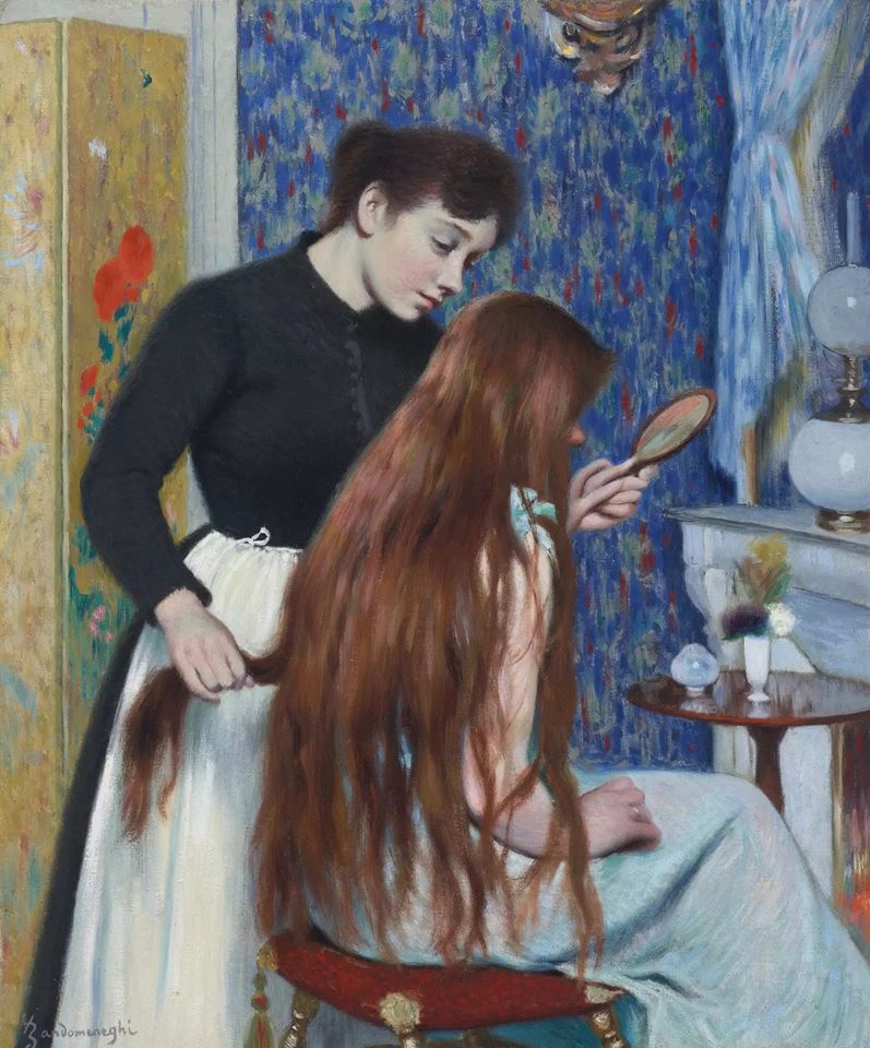 La peluquería - Federico Zandomeneghi