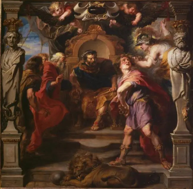 La ira de Aquiles - Peter Paul Rubens