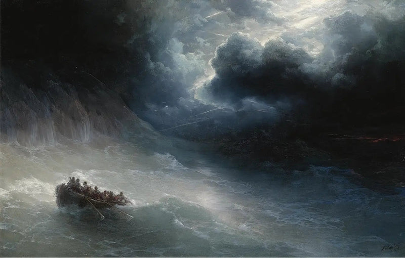 La ira del mar - Iván Aïvazovski