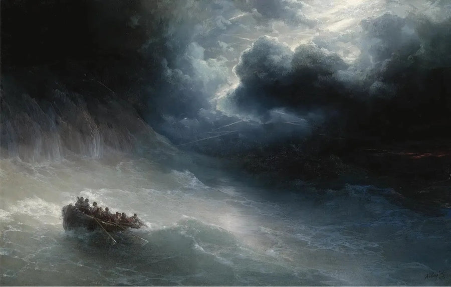 La ira del mar - Iván Aïvazovski