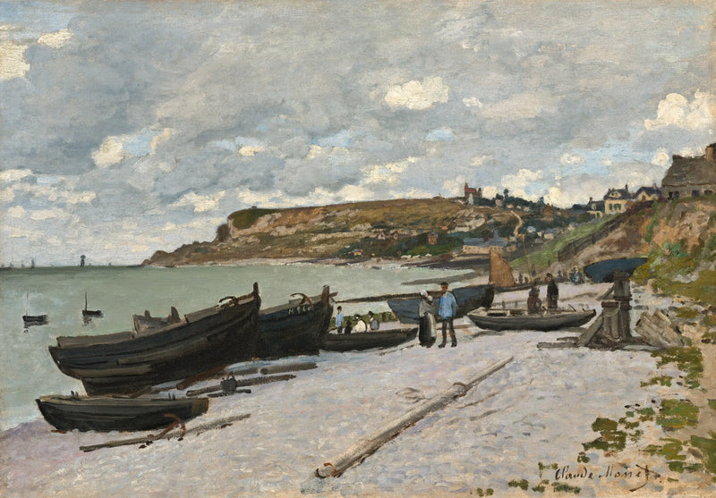 La comuna de Saint-Martin - Claude Monet