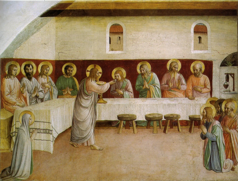 La Comunión de los Apóstoles - Fra Angelico
