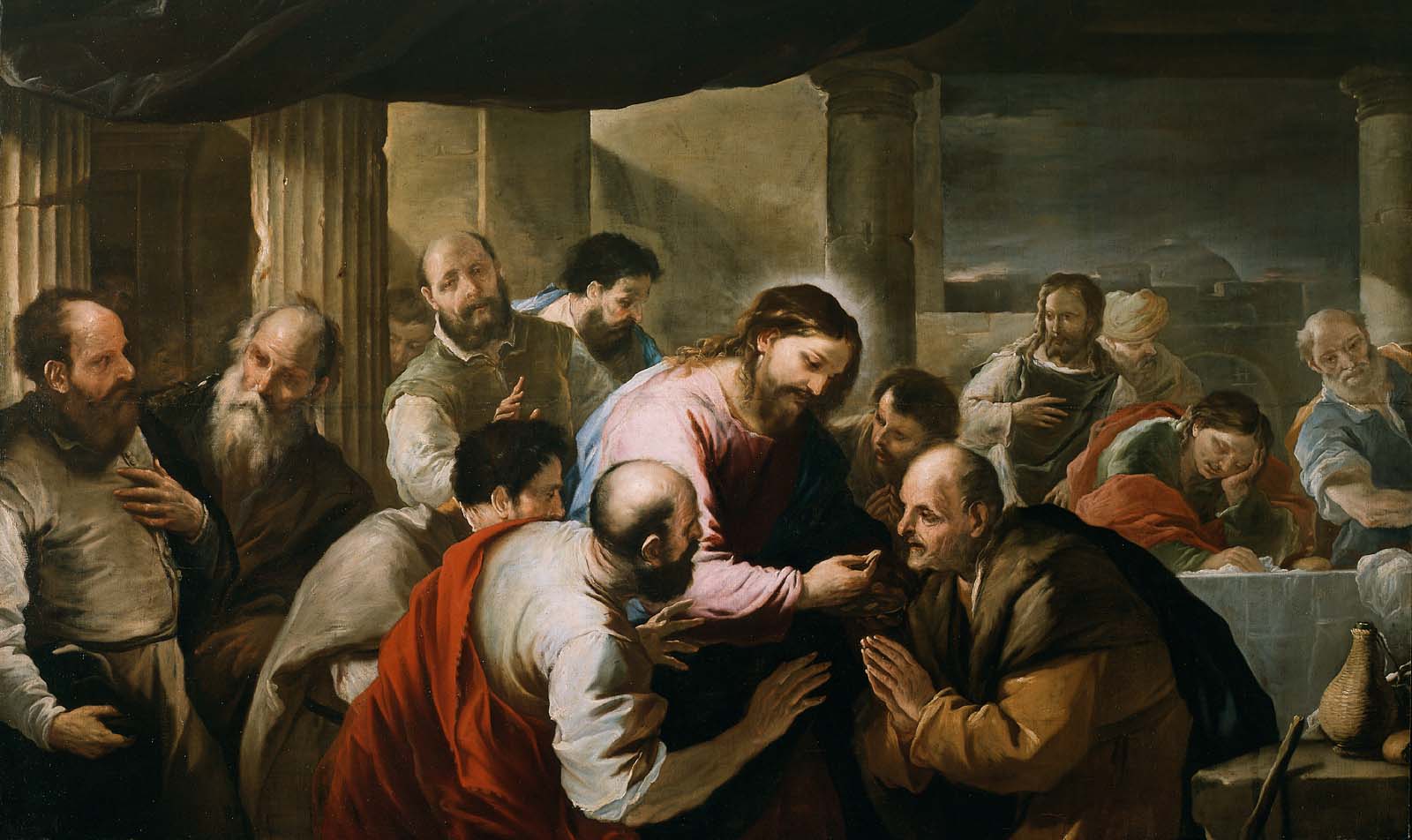La Communion des Apôtres - Luca Giordano - Alpha Reproduction