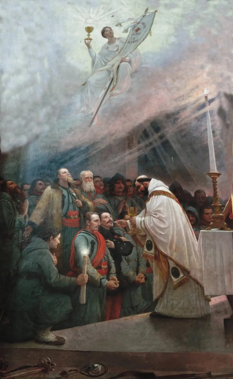 La Comunión de los Zouaves - Lionel Royer
