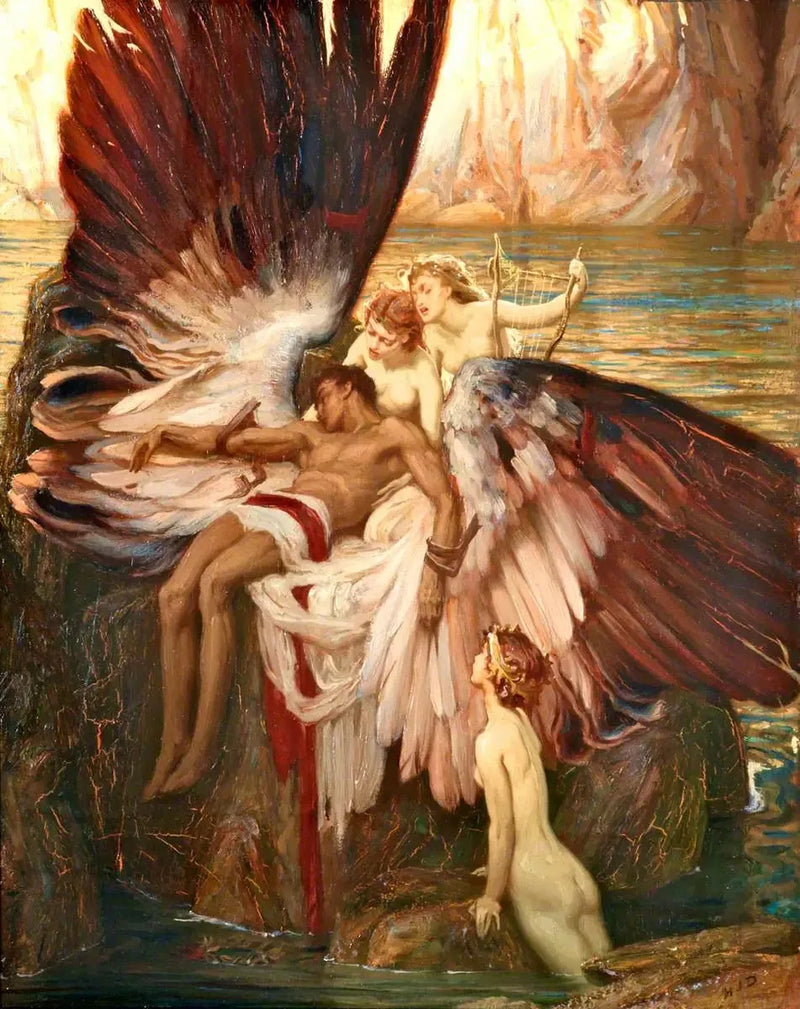 La Queja por Ícaro - Herbert Draper