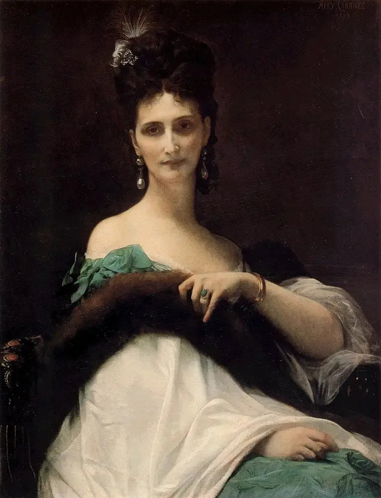 La Condesa de Keller - Alexandre Cabanel