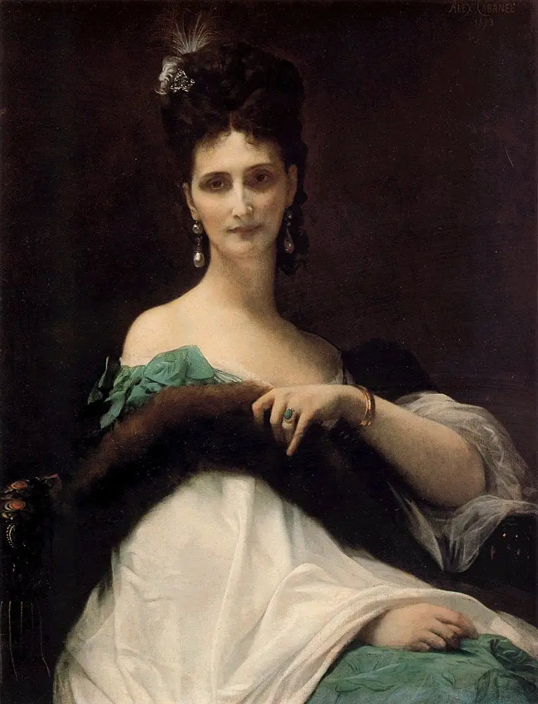 La Condesa de Keller - Alexandre Cabanel