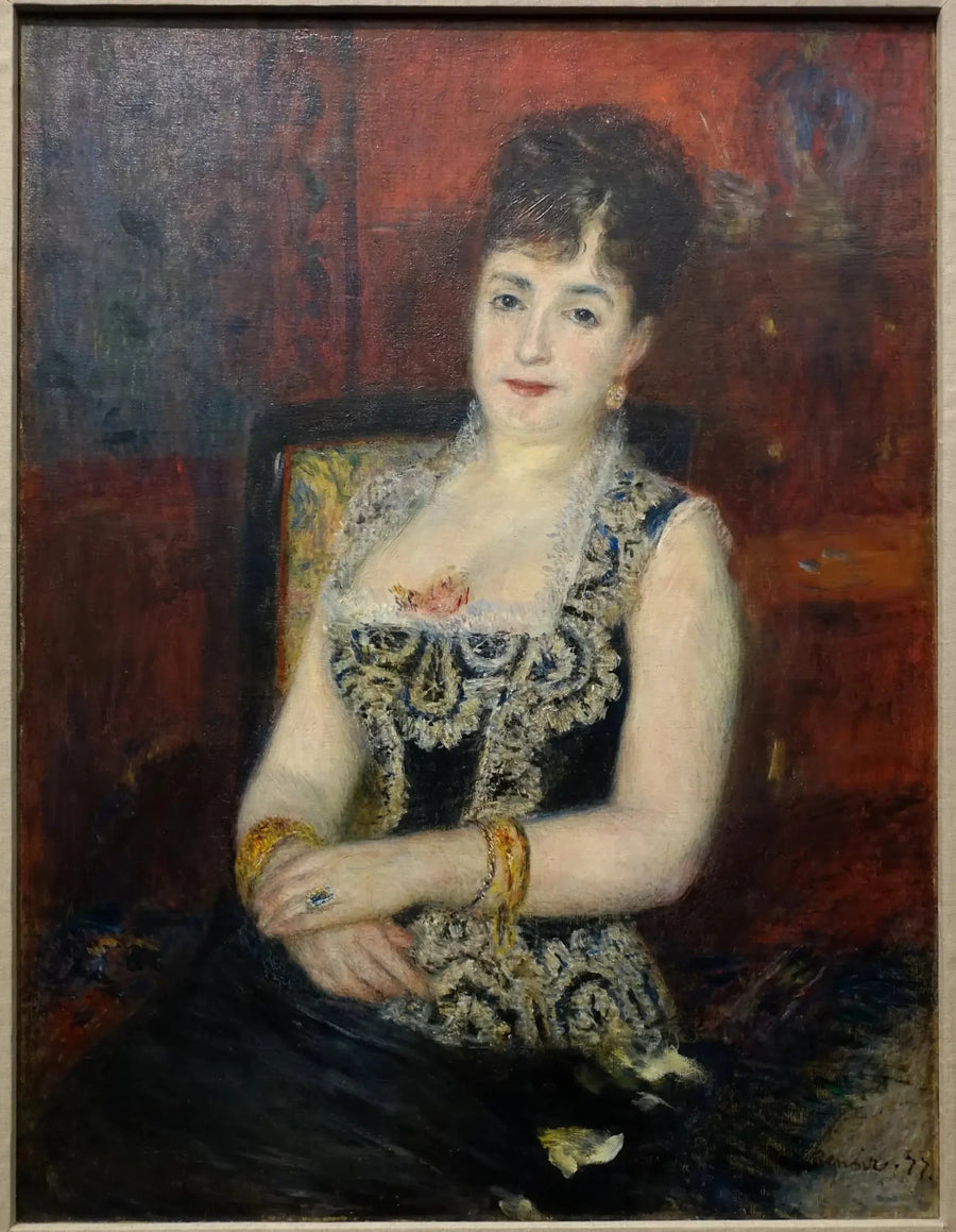 La Condesa de Pourtalès, nacida Mélanie de Bussière - Pierre-Auguste Renoir