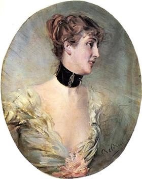 La condesa Ritzer - Giovanni Boldini