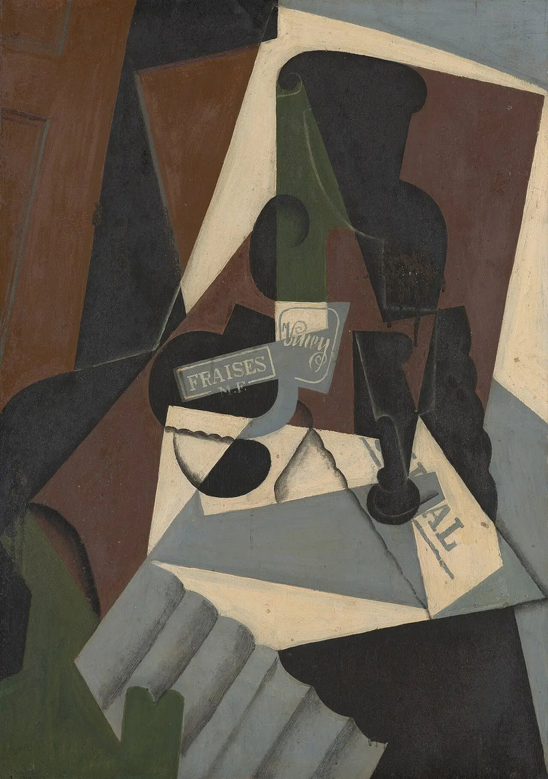 La mermelada de fresa - Juan Gris
