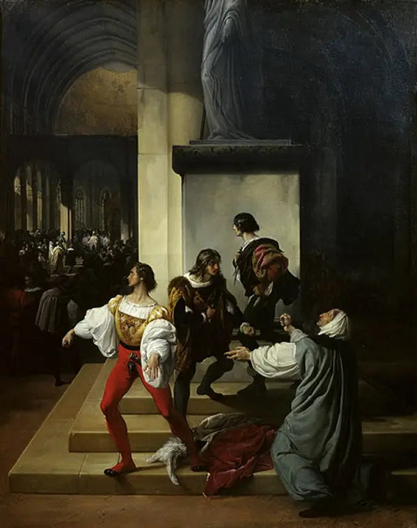 La Conspiración de los Lampugnani - Francesco Hayez