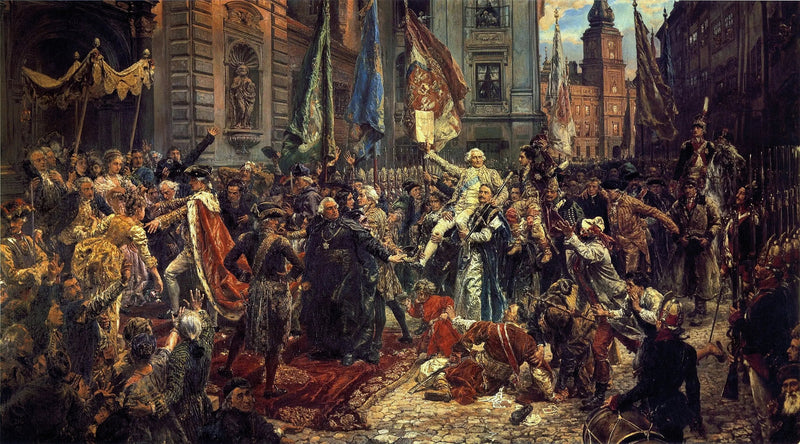 La Constitución del 3 de mayo de 1791 - Jan Matejko