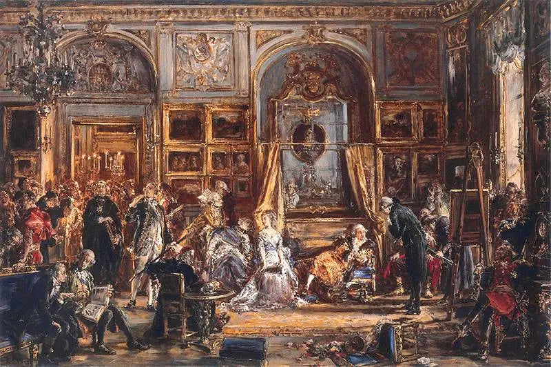 La Constitución del 3 de mayo. Sejm de cuatro años. Comisión educativa. Tabique. ONU D. 1795. - Jan Matejko