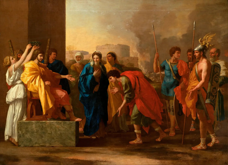 La continencia de Escipión - Nicolas Poussin