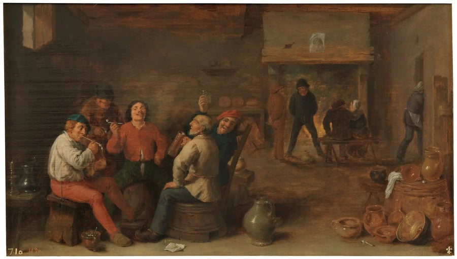 La conversación - David Teniers el Joven