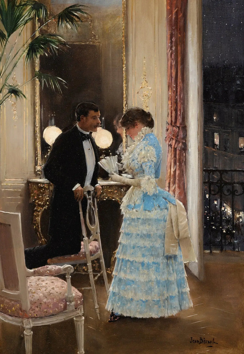 La Conversación - Jean Béraud