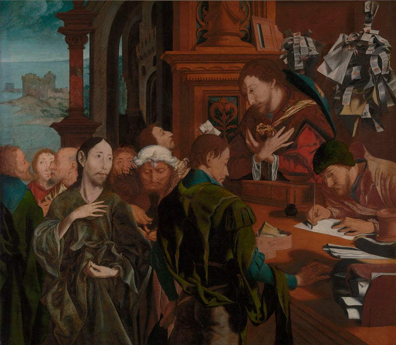 La Conversión de San Mateo - Marinus van Reymerswale